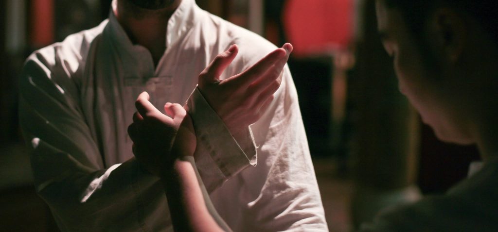 Pratique du Vinh Xuan, au Temple à Hang Buom, Hanoi